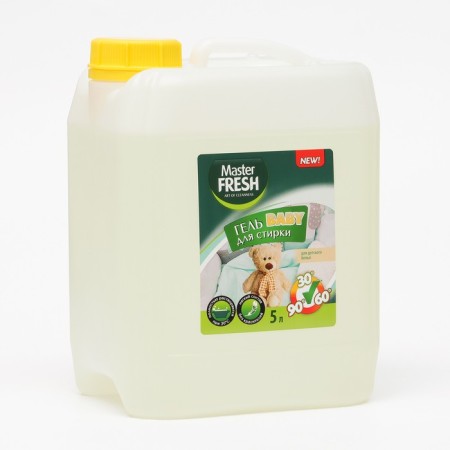 Master Fresh Baby washing gel for children's linen, 5l