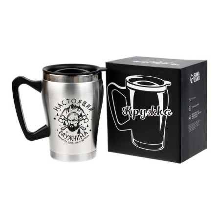 Thermal circle, 350 ml, ascent "Master K. Real Man", 10 x 12 cm-1