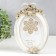 Photo frame Polystone 10x15 cm "Balt and medallion" White with gold 21x14 cm