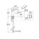 Zipponi Spline bidetor, 1-bonded without a bottom valve, color chromium color