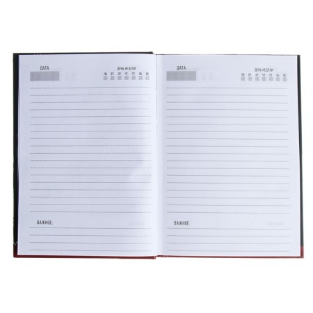 The diary of a low -up A5 128 sheets, cardboard 7BC, matte lamination, selective varnish "Follow the dream"-2