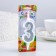 Candle for Cake "Super Blood", 10.4 cm, number "3", silver sparkle