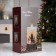 LED figure “Snow with a snowman” 12.3 × 24 × 8 cm, plastic, AAX3 batteries (not in the kit), USB, glow warm white