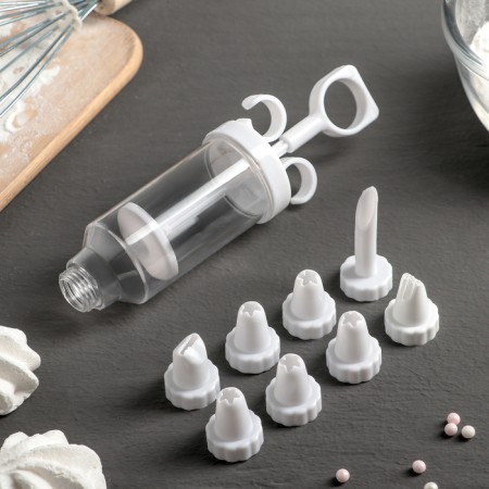 Spring confectionery shade "Slastyona", 8 nozzles, 17 × 5 × 5 cm, color mix-4