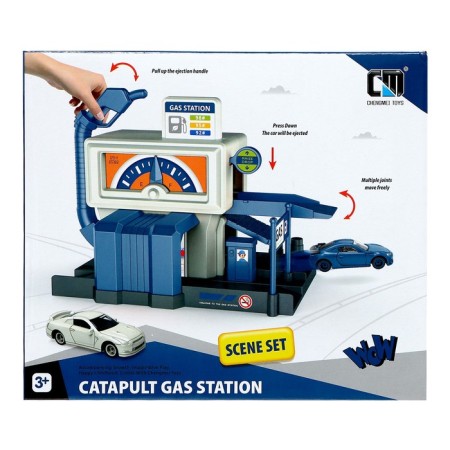 Parking "Business station", 1 machine, blue color-14
