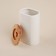 Bank for storing bulk products SL Home "Trento", 220 ml, 7.7 × 18.5 cm, ceramic, white color