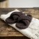 Home slippers "Lera", size 40-41, color dark brown