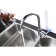 Lemark Aura LM0605C kitchen mixer, with high swing pour, chromium color