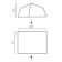 BTRACE CAMP tent, height 240 cm, single-layer, green color