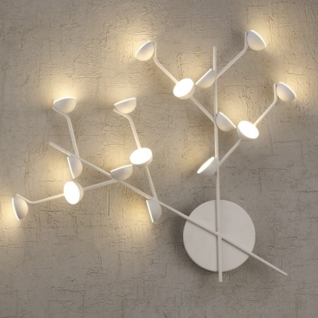 Bra Mantra Adn, Led, 48W, 2640lm, 3000k, 675x86x600 mm, Matte White Color-1
