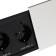 Block Roset into the table, sliding cover, 10a, 3 sockets, wire 1.8 m, silver