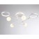 LED ceiling LED with a change of lamp and control panel Ambrella Light, Linetech, FL666229, G9, 48 W, 3600LUM, 3000-6400K, white, white matte color