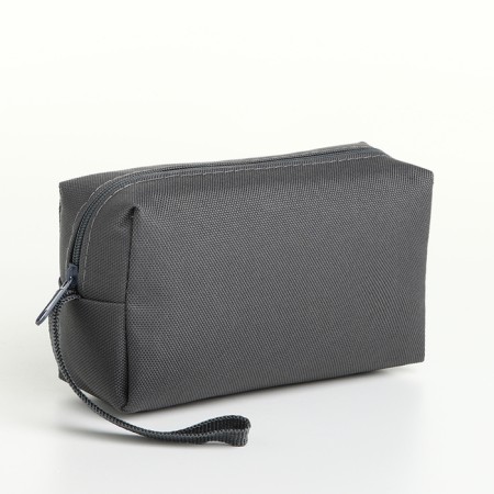 Lightning cosmetic bag, gray color