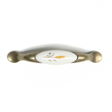 Handle of the Wheat Cappio Ceramics bracket, 96 mm, bronze color-2
