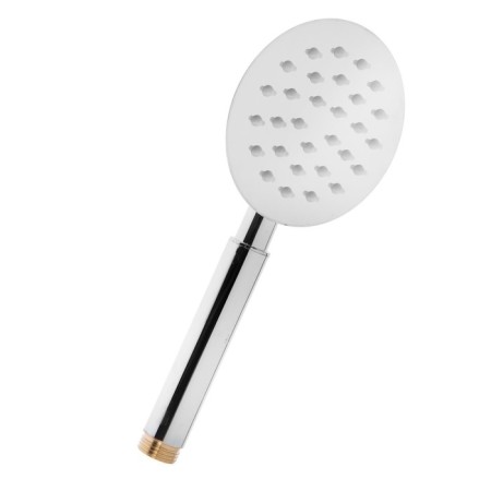 Shower Lake Zein Z2597, 1 mode, round, polished stainless steel-2