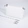 Bag Cross-Bodi with a zipper, white color
