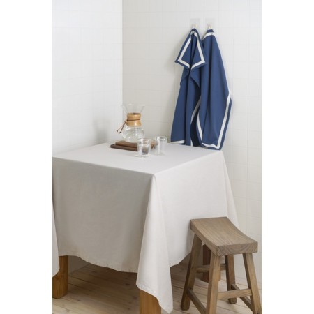 A set of towels of cargo weaving Essential, size 50x70, 2 pcs, dark blue color-6