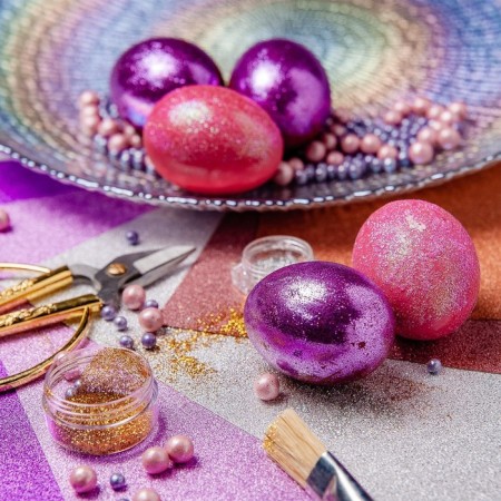 A set for decorating eggs with liquid dyes "Pearl Lengory", 11 x16 cm-8