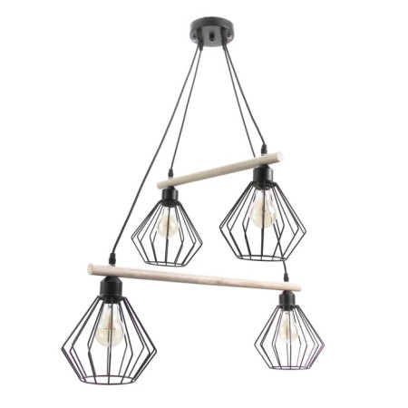 Lamp "Balance" 4he27 40w Black 70x50x90cm Bayerlux