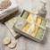 Set of terry napkins "Chamomile" 30x30 cm -5pcs, 100% hl, 340g/m2