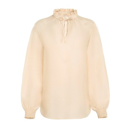 Female blouse minku: Enjoy Milk color, rr 46-8