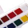 Watercolor 12 colors gamma, honey, without brush, plastic packaging, euro suspension