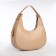 Bag Women's Baget with a zipper, beige color