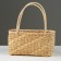 Wicker basket, 24.5 x 11.5 x 12.5/27.5 cm, rattan