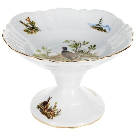 Bernadotte salad bowl, DECOR "Hunting Stories", MIX 25 cm