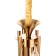Trong chandelier 8x40W E14 brass 72x72x63 cm Bayerlux