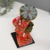 Collector doll "Japanese woman with a flower branch and in a hat" 30 cm
