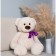 Soft toy "Bear Mark" Light, 80 cm
