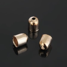 Cacked, color gold, SM-300, 5 × 6 mm (set 20 pcs.)