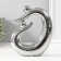 Souvenir Ceramics "Abstraction. Fathers and children" silver 17x5.5x19.5 cm
