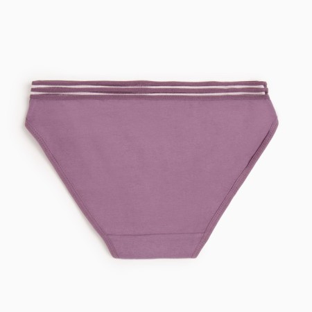 Panties female slips, dark purple color, rr 46-48-2