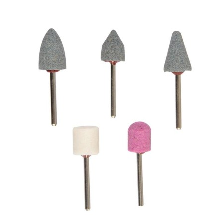 A set of mini-step KWB, shank d = 3 mm, aluminum oxide, 5 pieces