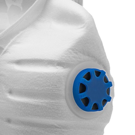 Half mask Filter molded source-1FK 892597, with exhalation valve, FFP2 nr-2
