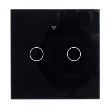Sibling Powerlite-WS2B switch, wireless, sensory, 2 keys, black color black
