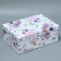 A set of boxes 10 in 1, gift packaging, “flowers”, 12 x 7 x 4 - 32.5 x 20 x 12.5 cm