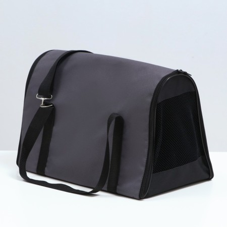 Bag - Animal carrying, size m, 43 x 27 x 30 cm, gray-2