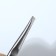 Pinzet beast, wide, 9 cm, silver color, RU-0139