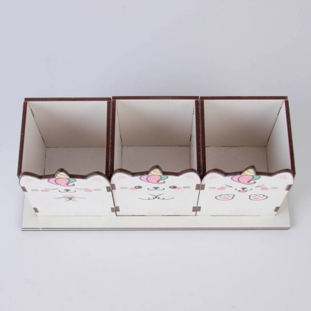 Organizer for the Office "Kotik" 6.5 x 10.8 cm-4