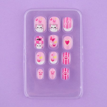 Children's hardy nails "Kotik", 12 pcs-3