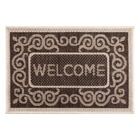 Carpet Tsinovka rectangular 80x50 cm, sz2870/a1/11, jute pp100%