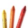 Faber-Castell wax crayons, 24 colors, trihedral, in cardboard packaging