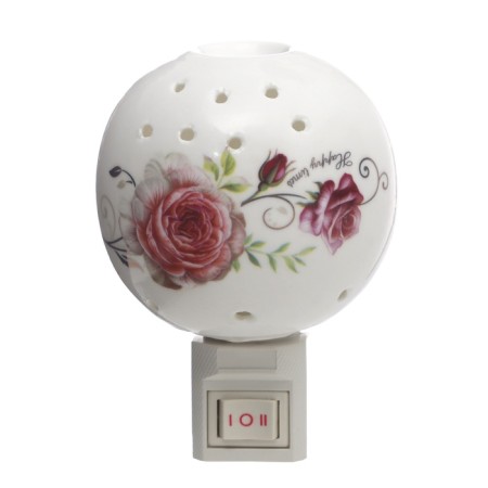 Lamp "Rosochka" 1x7W E11 white 6x8x10cm-8