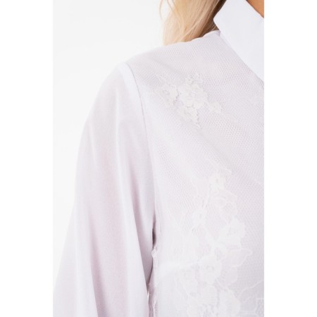 Female blouse, size 42, white color-11