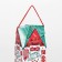 Gift folding box "Lunapark" 10.5 x10.5 x 21.5 cm