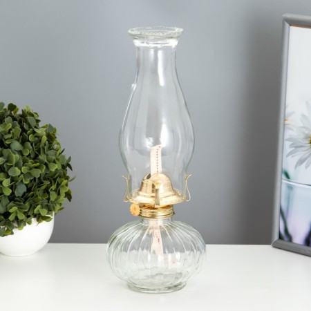 Kerosene lamp decorative 13x13x33 cm