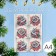 Декупажная карта "Змея с розами", плотность 45 г/м2, формат А4